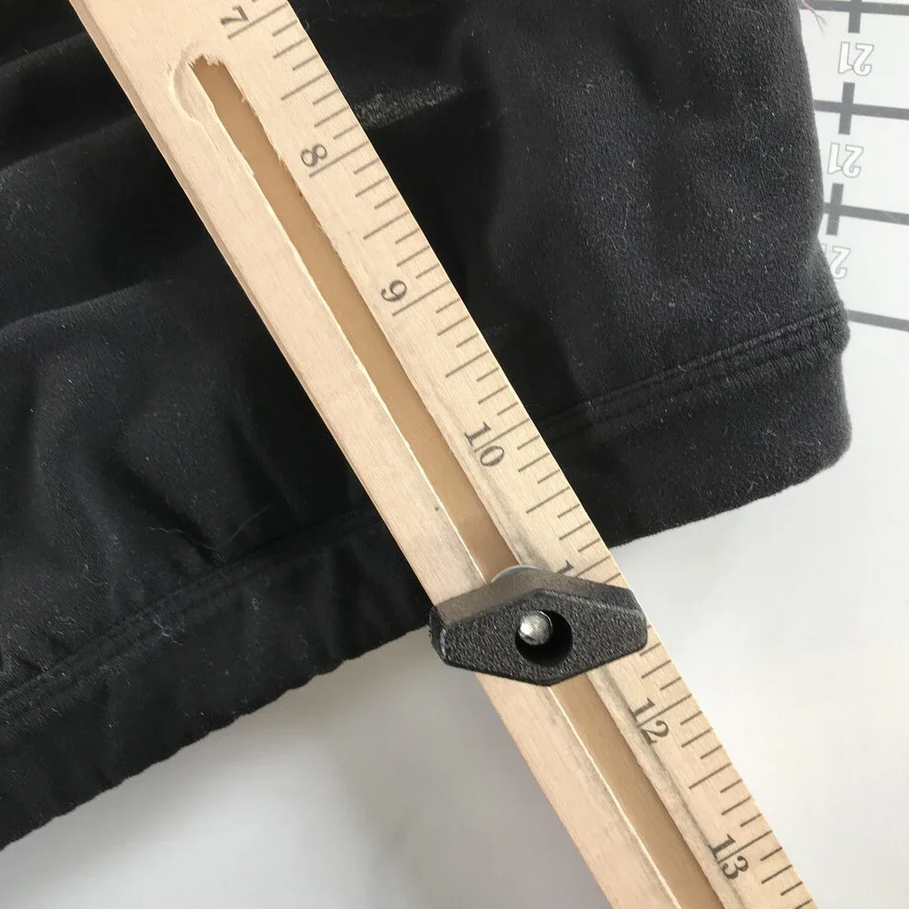 Athleta Sports Bra Womens XS Black Strappy Crossback Mesh Lined Removable Pads - Picture 11 of 14